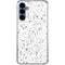 White Speckle Galaxy A35 5G Clear Case